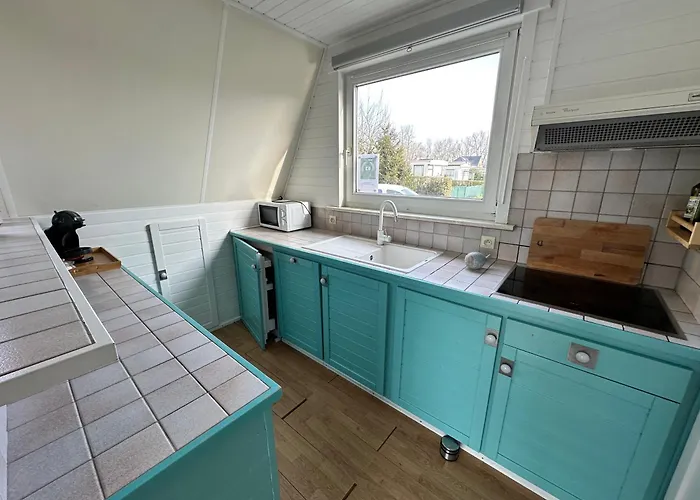 Gezellige In Nieuwpoort 'dunepark' - Opkuis Inbegrepen In De Prijs Chalet